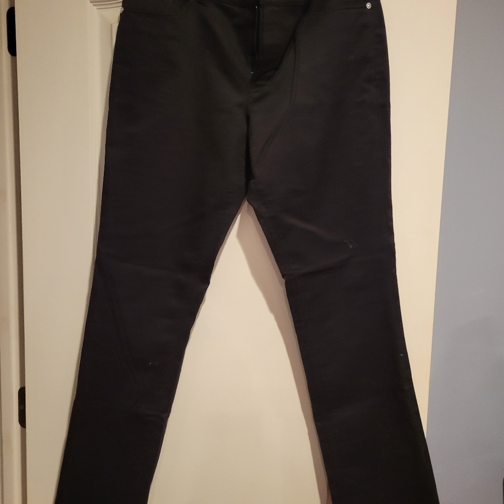 Black stright leg Brooks Brother pants